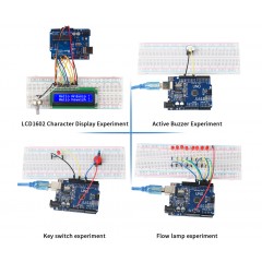 Kit for Arduino UNO IDE Diy Kit support Mixly,Mblock Scratch graphical Programming, with 30 courses for UNO R3