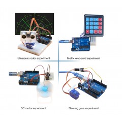 Kit for Arduino UNO IDE Diy Kit support Mixly,Mblock Scratch graphical Programming, with 30 courses for UNO R3