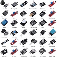 37 Sensors Assortment Kit.37 Sensor Starter Kit for Arduino Raspberry pi Sensor kit 37in1 Robot Projects Starter Kits fo