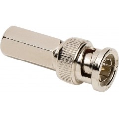 20PCS BNC Male Twist-on Coax Coaxial Connector for CCTV Security Camera