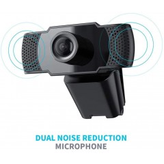 1080P Webcam USB PC Computer Camera Full HD Web Camera with Microphone Smart Streaming Web Cam Laptop Desktop Notebook W