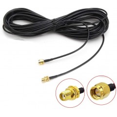 33ft SMA Extension Cable SMA Male to SMA Female RF Connector Adapter WiFi Antenna Extension Cable