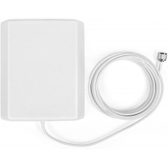 2G 3G LTE 4G Internal Wall Cell Phone N-Male Directional Panel Antenna 16.4ft 5m Cable for Signal Booster Amplifier Acce