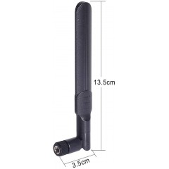 Dual Band WiFi 2.4GHz 5GHz 5.8GHz 8dBi MIMO RP-SMA Male Antenna (4-Pack) for ASUS TP-Link Fenvi Rosewill Gigabyte Wirele