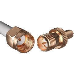TP514 Yagi Directional Antenna 3G/4G/LTE 9dBi 806MHz-960MHz and 1.7-2.5GHz 2FT Cable w/ 2FT RP-SMA Male Cable to TS-9 Ad