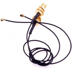 2 Pack 19cm u.FL IPX to RP SMA Female IPEX Connector RF Pigtail Mini PCI e WiFi Antenna Cable for Wireless Router Antenn